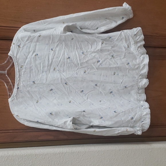 Fen Teng xl adorable flower button lace trim flower appliqué night shirt ru… - Picture 9 of 9